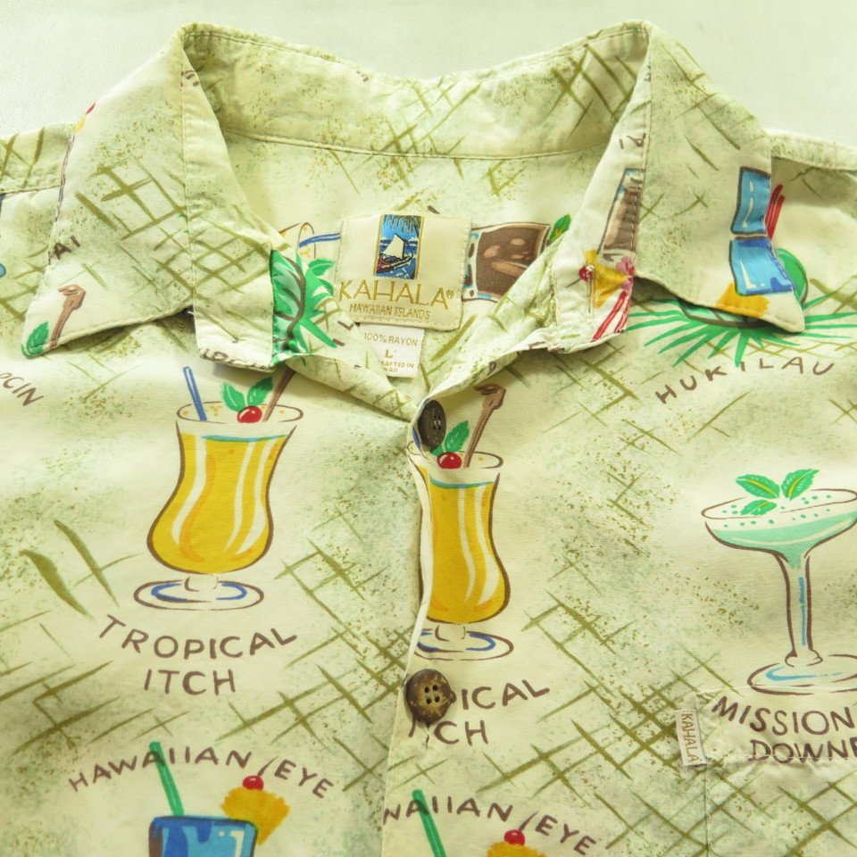 【新品未使用】Kahala Helena's SS Shirt グリーン L Kahala | Kahala x Helena's
