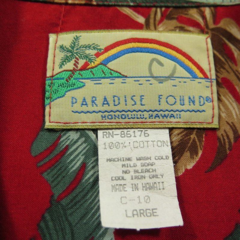 Vintage 80s Magnum PI Shirt Mens L Deadstock Hawaiian Tropical Paradise ...
