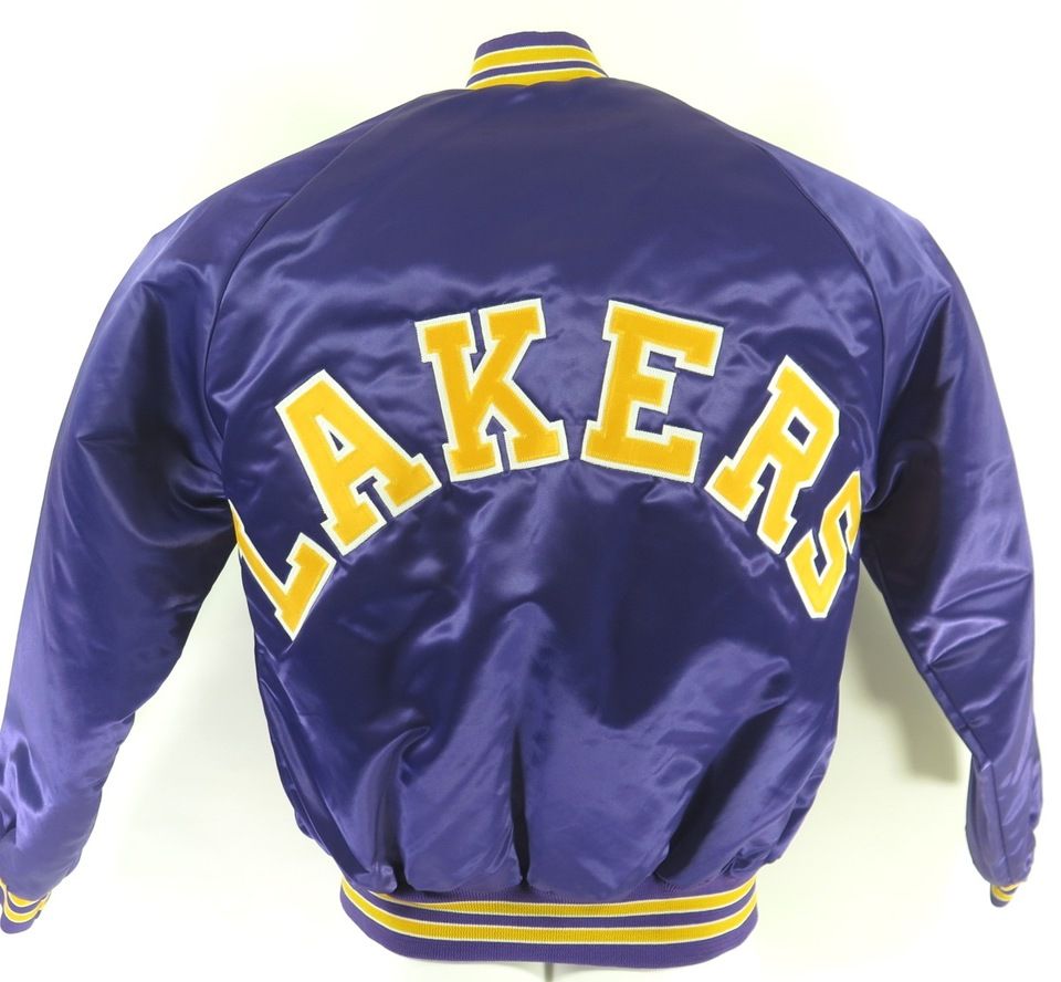 vintage lakers jacket
