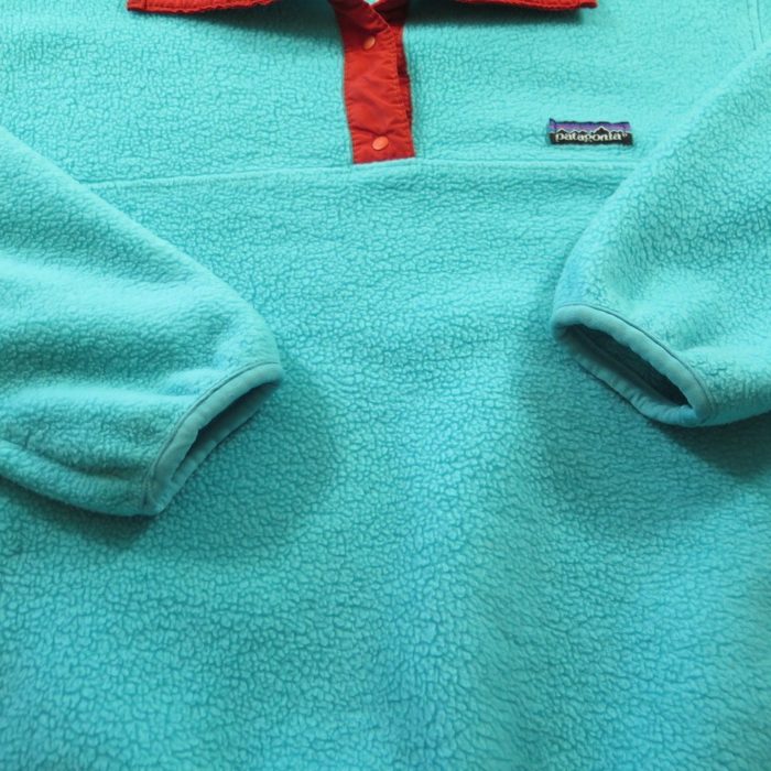 Vintage 80s Patagonia Fleece Jacket Womens 8 Blue USA Made | The ...