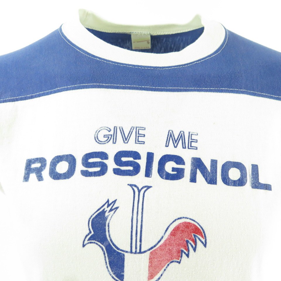 Vintage 80s Give Me Rossignol or Give Me Head T-Shirt XL Skiing Retro | The  Clothing Vault