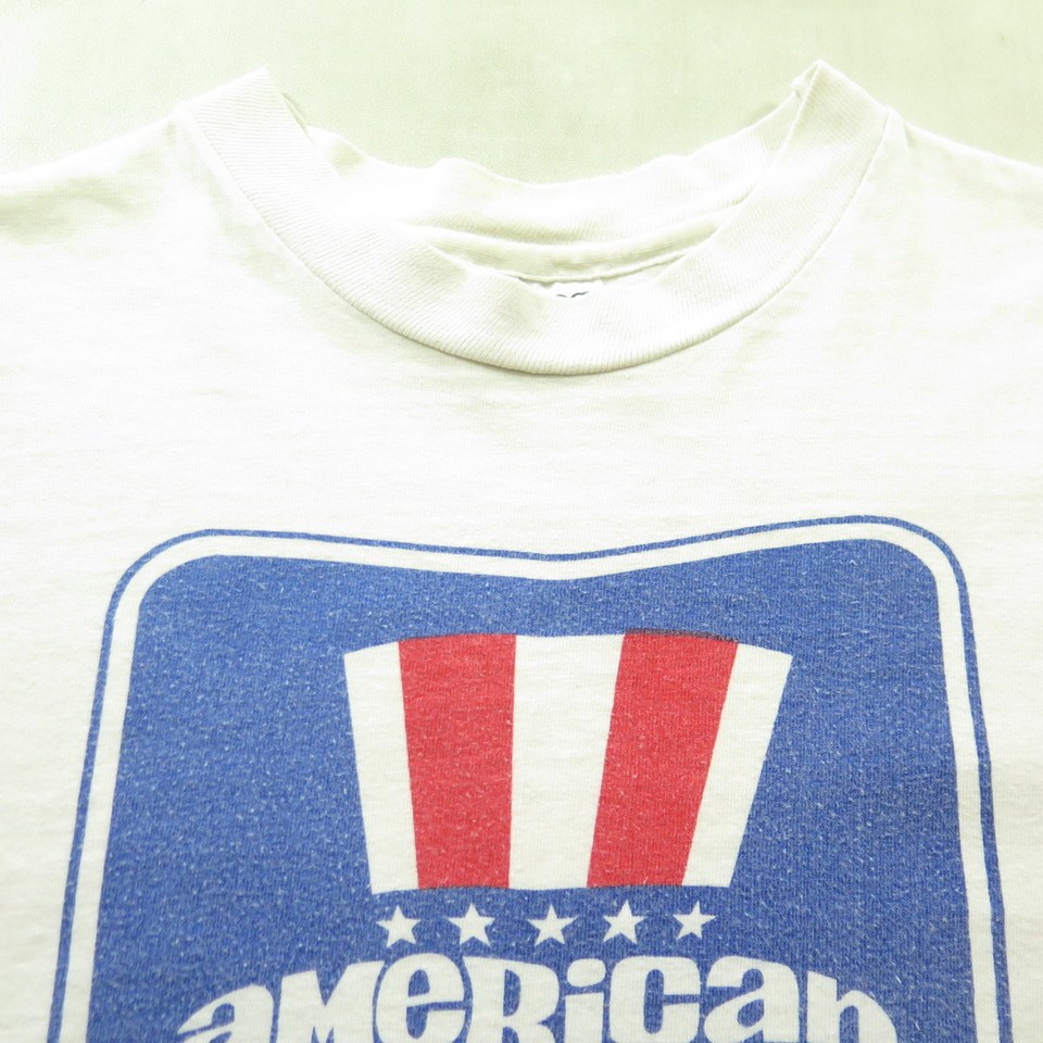Vintage 80s American Top 40 T-Shirt Mens M Hanes USA Made Radio | The ...