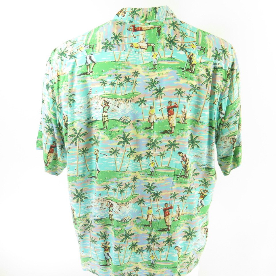 90s Vintage Reyn Spooner Seattle Mariners Hawaiian Shirt Aloha 