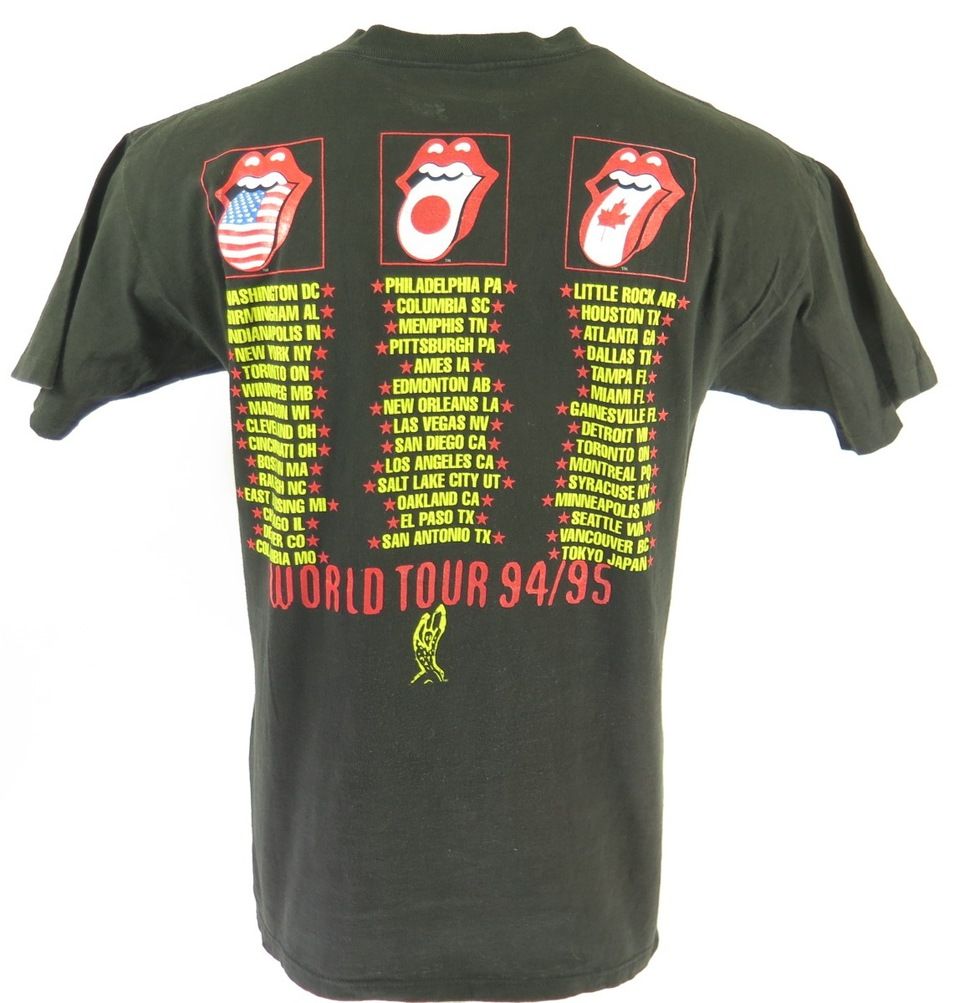 新作入荷中 STONES ROLLING THE WORLD Tシャツ 94/95 TOUR ミュージシャン