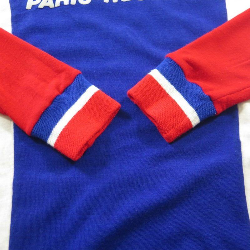 Vintage 80s France Cycling Jersey Shirt M Paris Roubaix Acrylic England ...