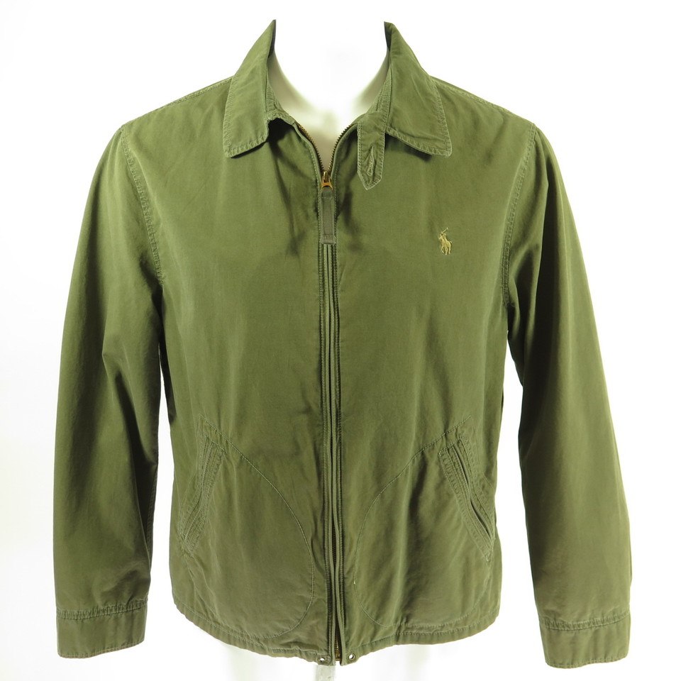 polo army green jacket