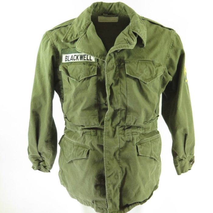 Vintage 40s M-43 Field Jacket 34 Short OG-107 Olive Green