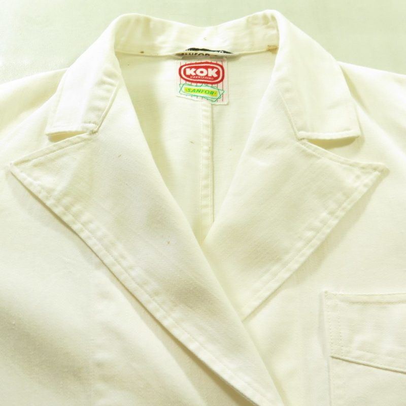 HARPOON White Lab Coat (Chest Size 50" (128cm