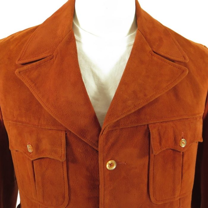 60s-orange-suede-leather-hippie-jacket-H73L-2