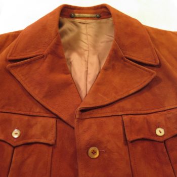 Vintage 60s Suede Leather Jacket 42 fits Large Rust Nubuck | The ...