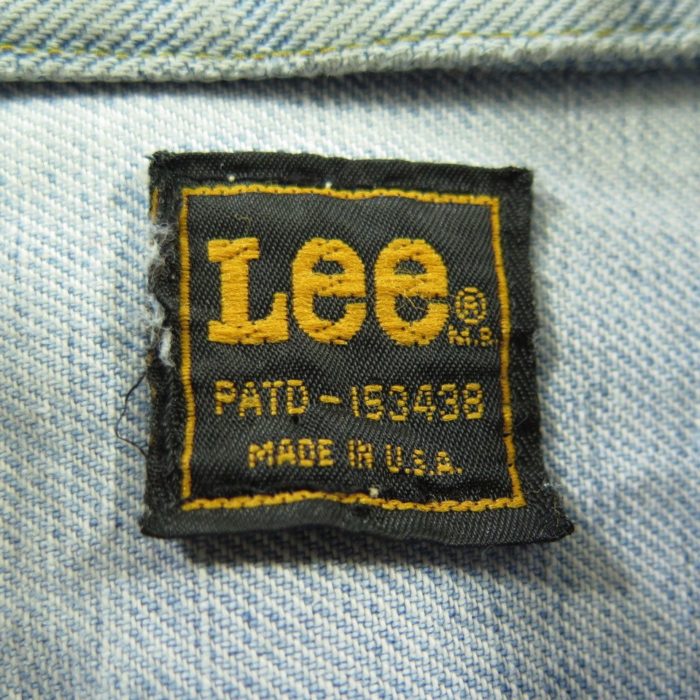Vintage 70s Lee Denim Vest Mens M Perfectly Distressed Stone Wash | The ...