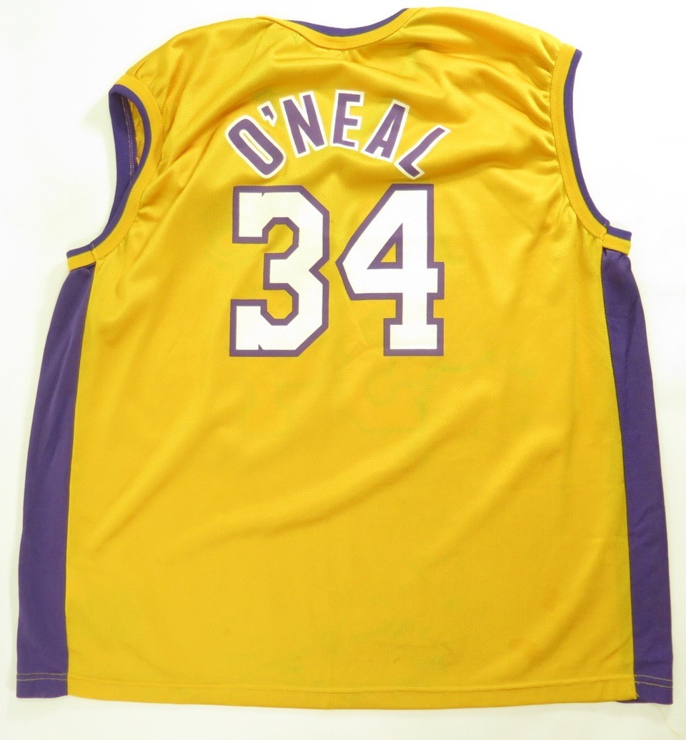 Vintage Champion Brand Los Angeles Lakers Shaquille O'Neal Jersey