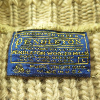 Vintage 60s Pendleton The Dude Cowichan Sweater Mens L Big Lebowski ...