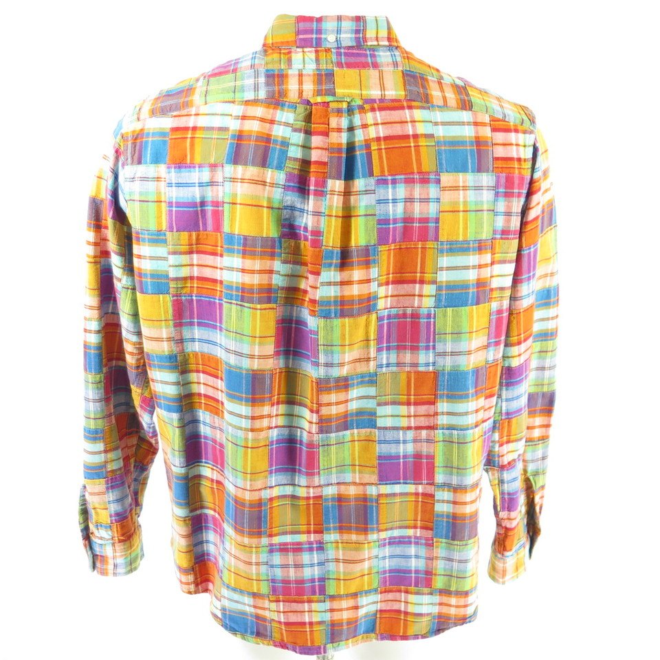 Ralph-Lauren-plaid-colorful-shirt-H70S-5