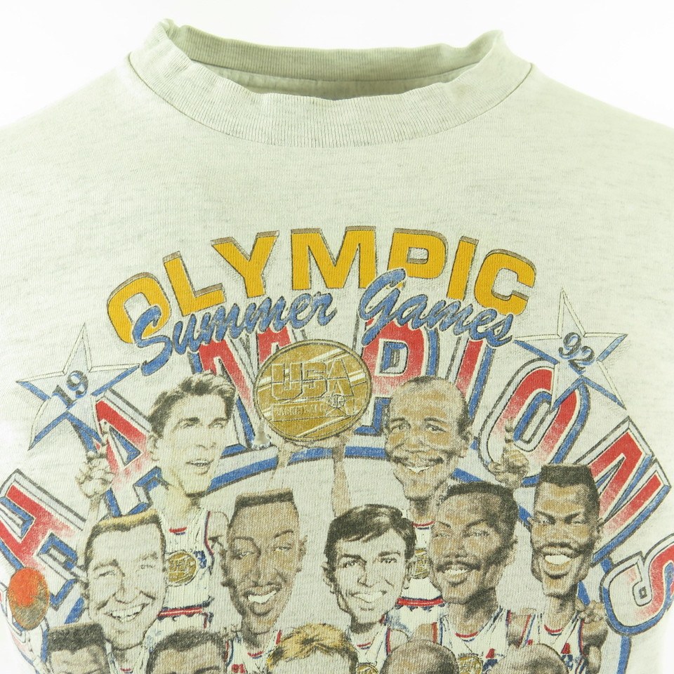 Olympics Shirt Vintage 1992 Summer Olympics Games Shirt Size M
