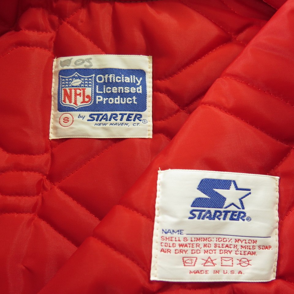 Vintage 80s 49ers Starter Jacket S Deadstock NFL Football San Francisco ...