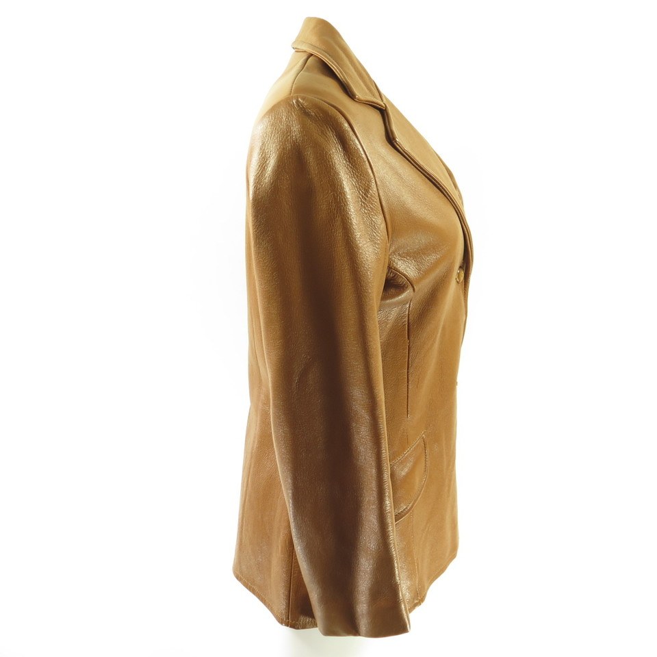 60's VINTAGE Custom Coat DEERSKIN ディアスキン Vintage Custom-Made Fringed Deerskin Jacket - Size 44 – Put