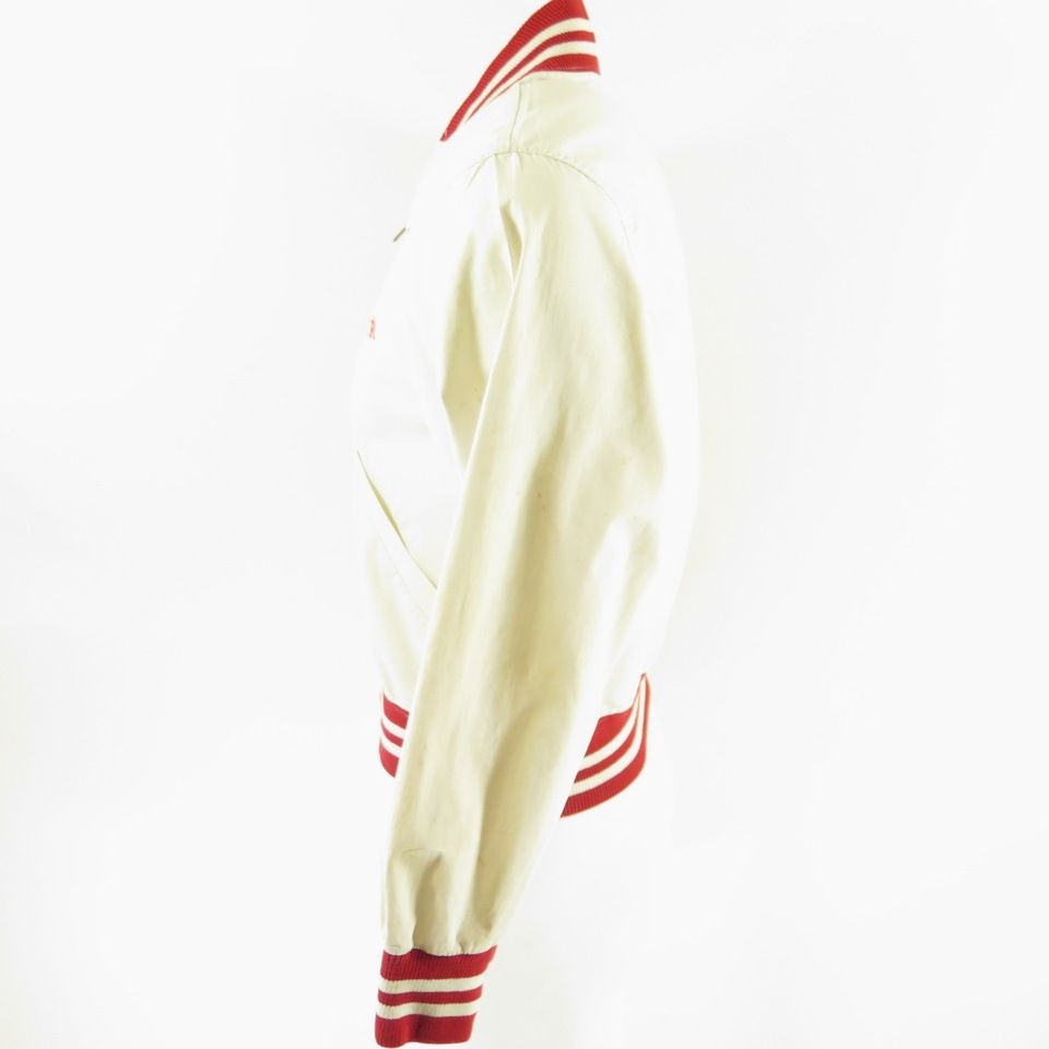 Vintage 50s Champion Running Man Sports Jacket Tag M Fits S Denver  University | The Clothing Vault