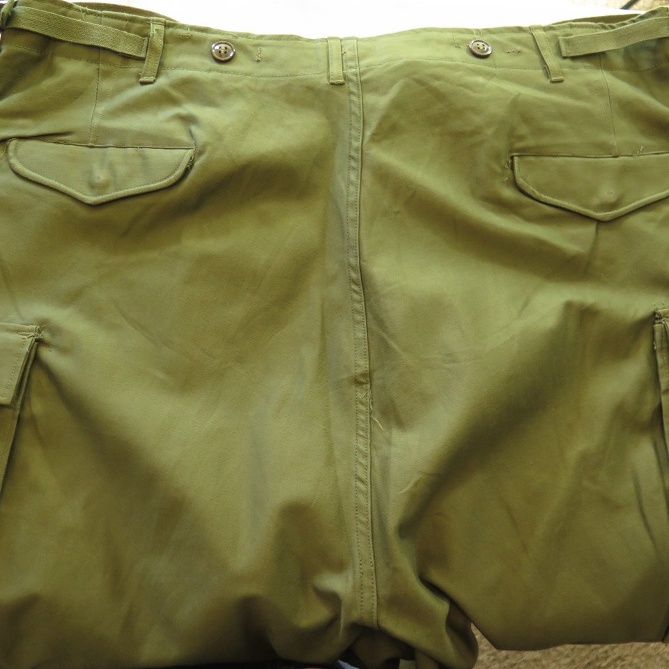 Vintage 50s M-51 US Army Field Trouser Shell Pants XL Long Deadstock  Military | The Clothing Vault