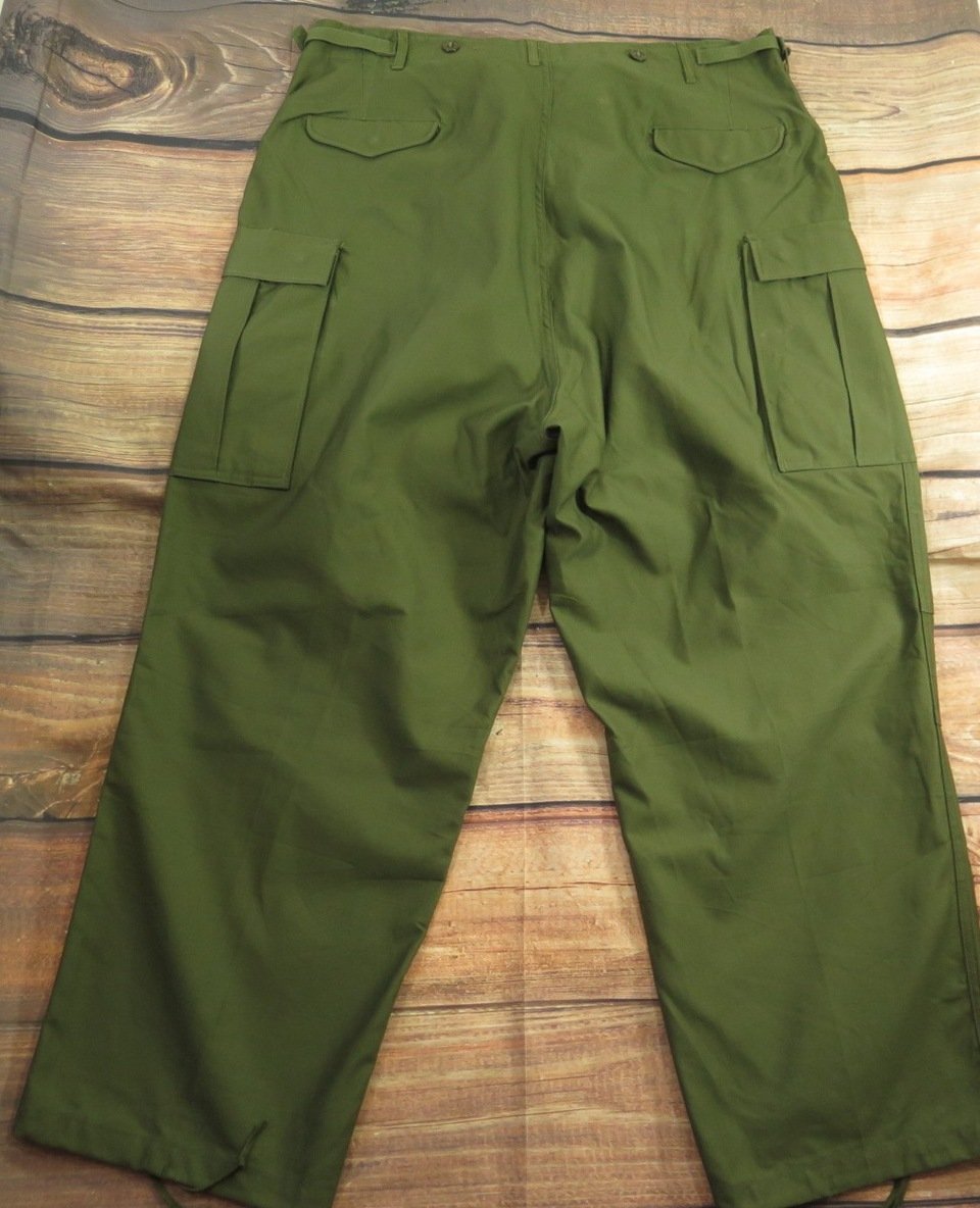 Vintage 50s M-51 US Army Field Trouser Shell Pants XL Long Deadstock  Military | The Clothing Vault