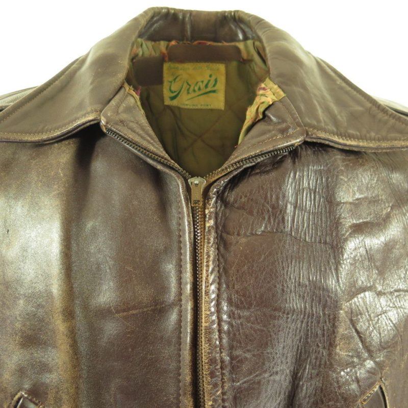 Vintage 50s Rockabilly Leather Jacket M Union Made Motorcycle | The ...
