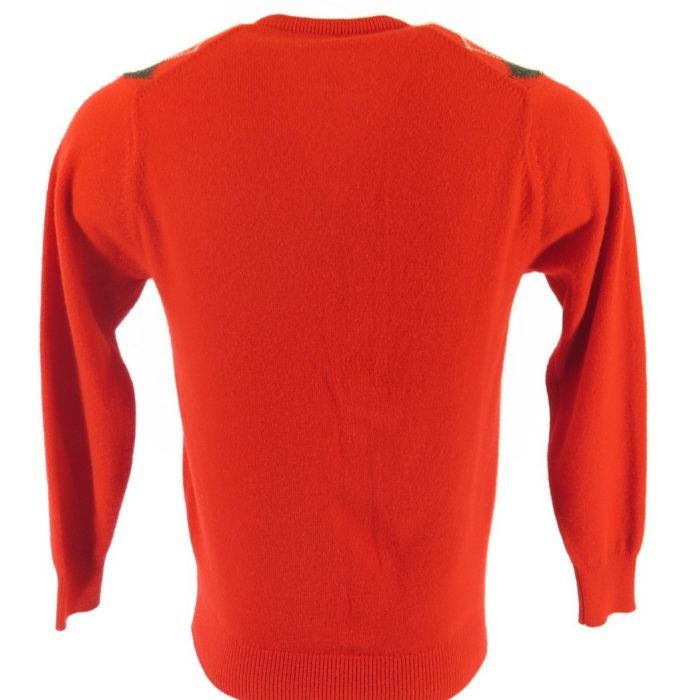 60s-Alan-Paine-argyle-plaid-cardigan-sweater-H88I-5