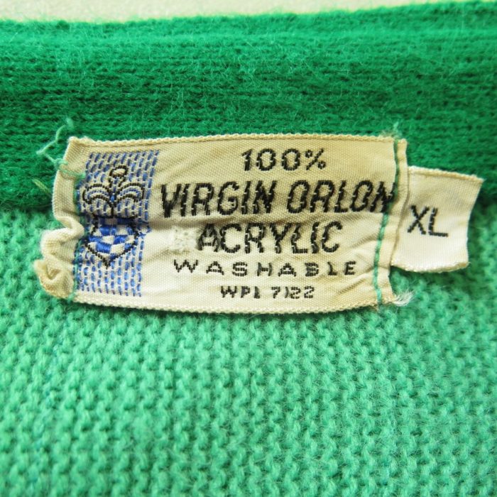 60s-Carigan-sweater-green-virgin-orlon-acrylic-H87K-6