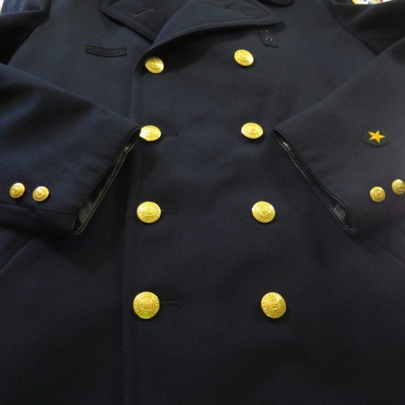 Vintage 60s Chicago Police Uniform Pea Coat 40 Medium Union Made ...