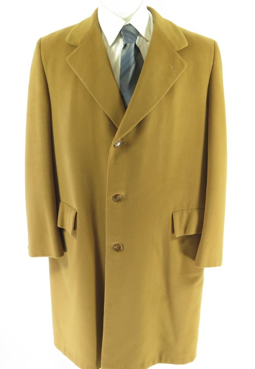 LOUIS VUITTON Chester Coat Oversized Cashmere Size 46 Men's