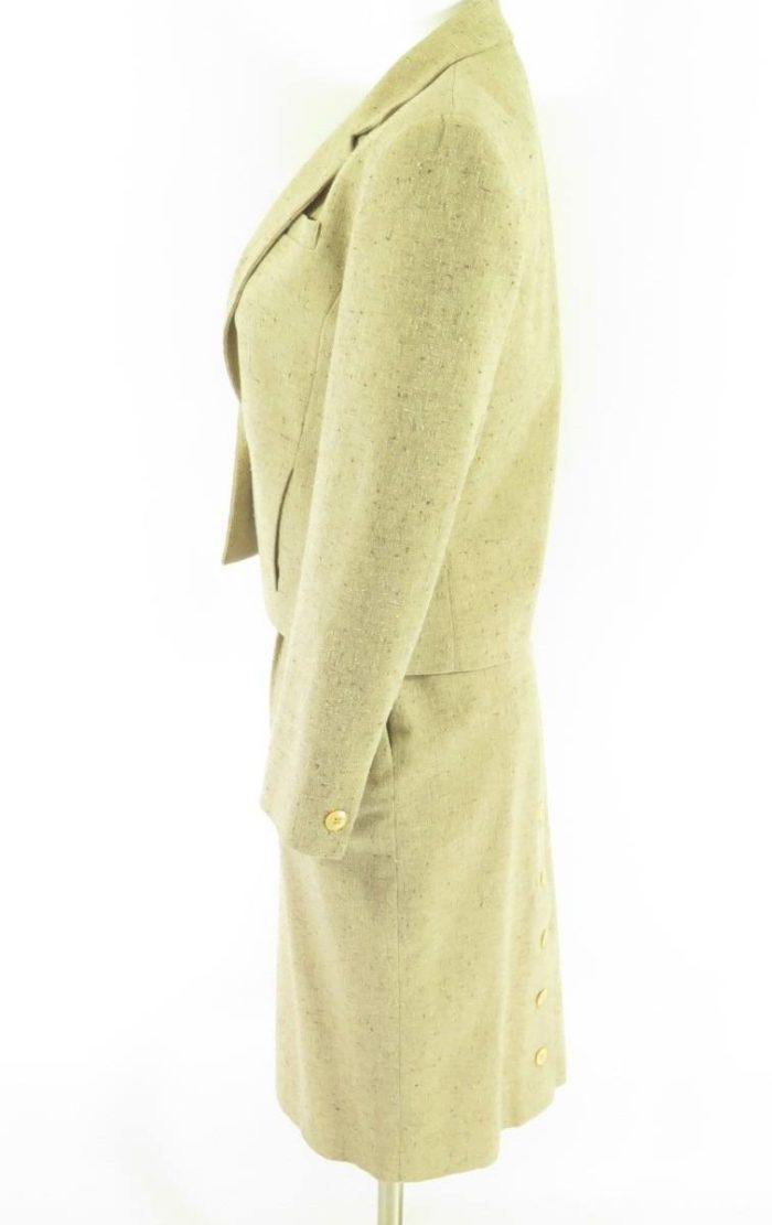 60s-nubby-fleck-2-piece-skirt-suit-womens-H90A-3
