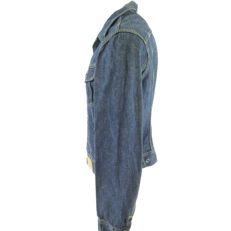 Men's Midwash Denim Trucker Jacket - Goodfellow & Co™ Blue S