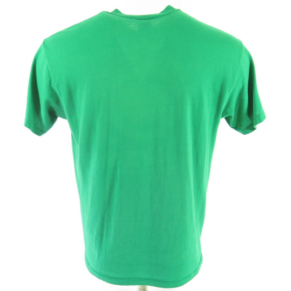 Vintage T-Shirt, BOSTON CELTICS Basketball Sports Pullover Top Shirt Graphic  Tee 80's Green