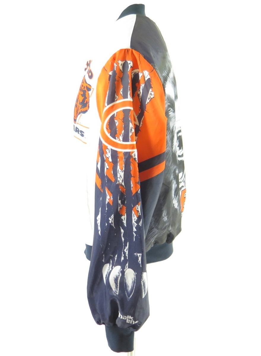 Vintage 80s CHICAGO BEARS NFL Chalk Line Fanimation Polyester