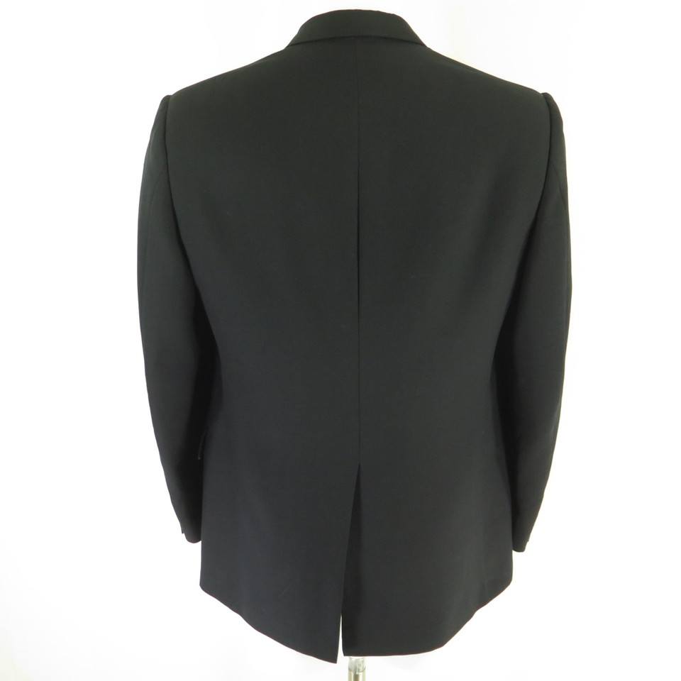 Vintage 80s Christian Dior Sport Coat Blazer 42 Long or L Blue Double ...