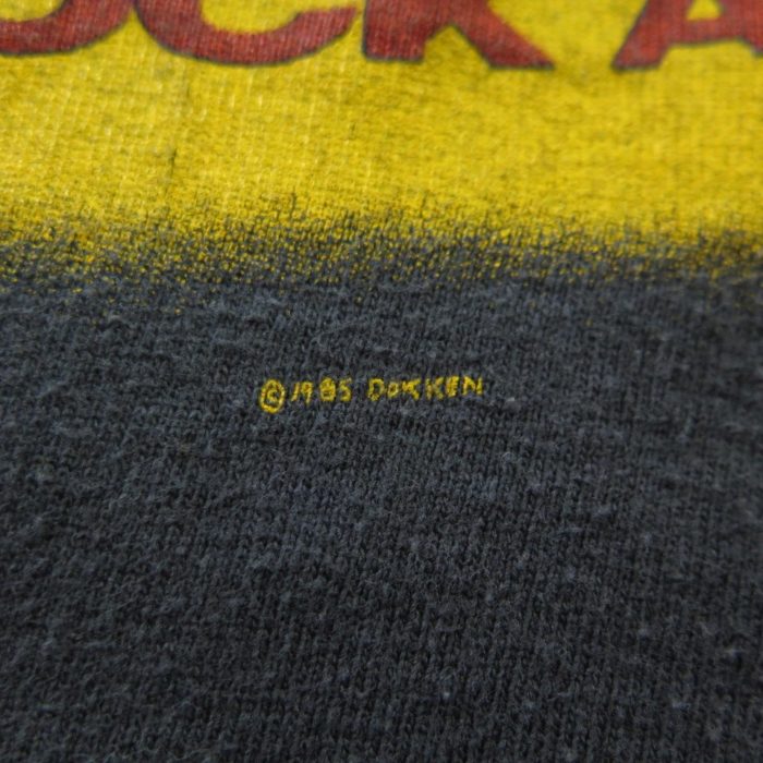 80s-Dokken-tour-t-shirt-mens-Hanes-H87J-4