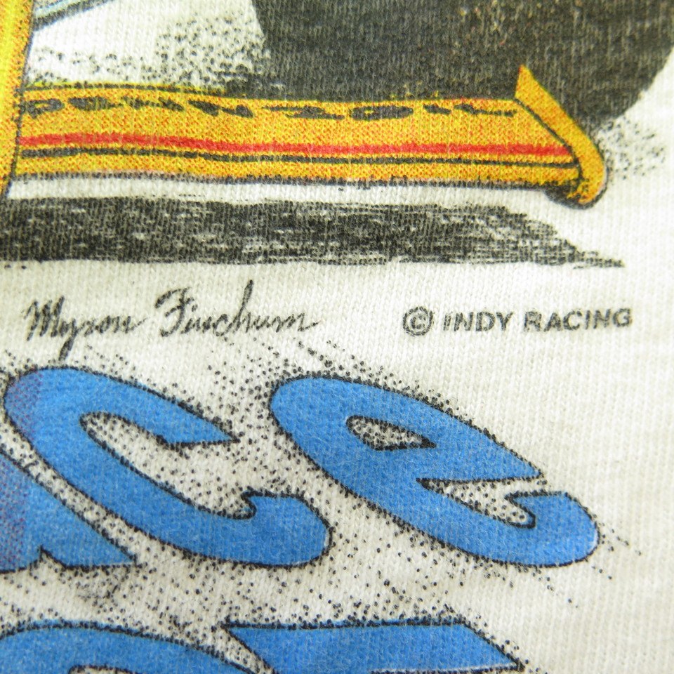 Deadstock NHRA 1985 Indianapolis US Nationals T-Shirt M 80's