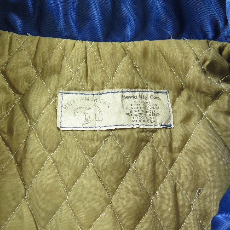 Vintage 80s Varsity Jacket 2XL P wing Secaucus High School Track XXL ...