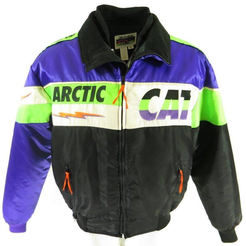 Arctic Cat Jacket Vintage
 Vintage 80s Arctic Cat Ski Jacket Mens XL Retro Puffy Arcticwear USA