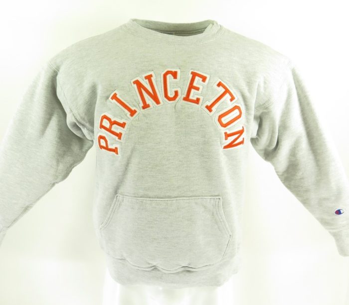 Vintage 80s Princeton Champion Sweatshirt Mens L Reverse Weave
