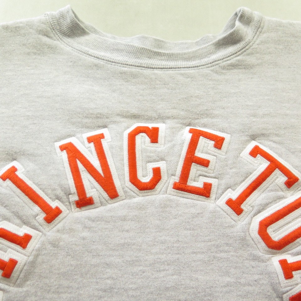 Vintage 80s Princeton Champion Sweatshirt Mens L Reverse Weave Warm Up |  The Clothing Vault