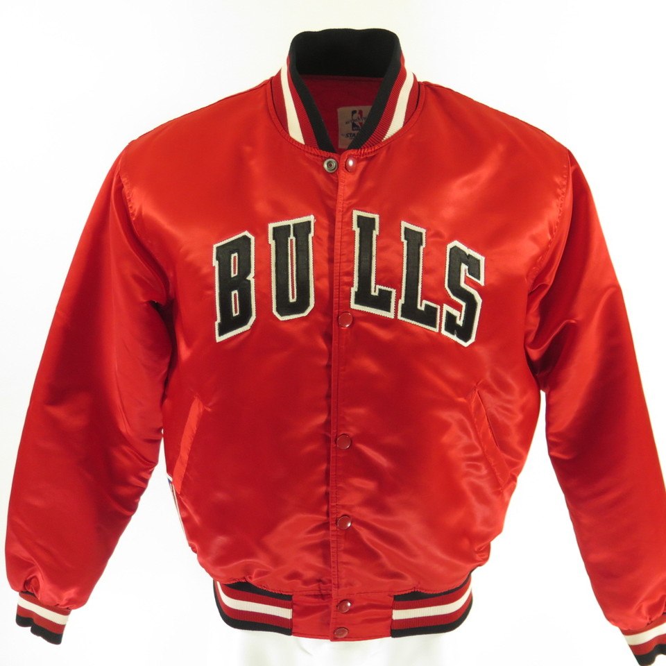 chicago bulls pullover starter jacket