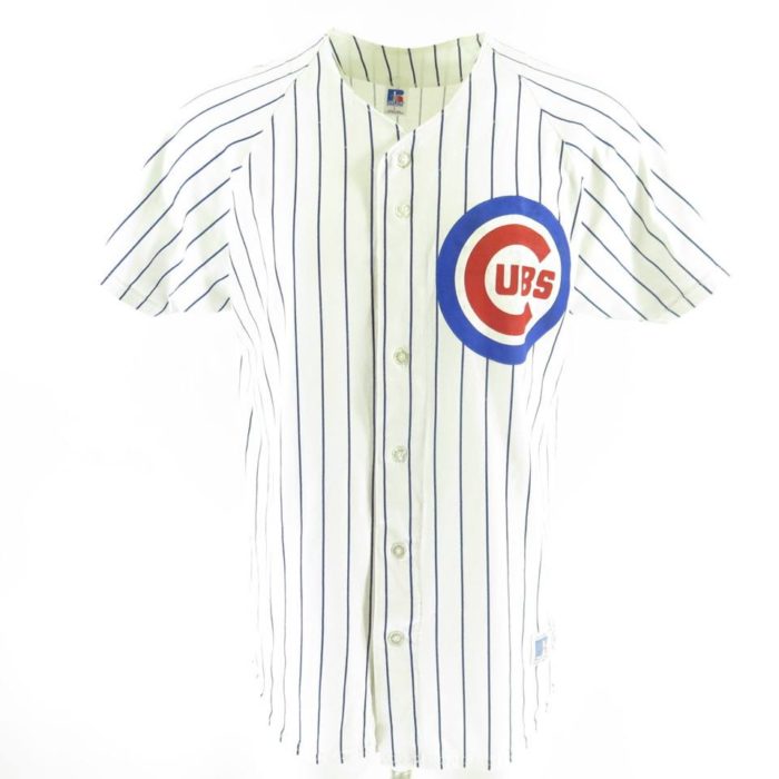 80s Chicago Cubs MLB Baseball Nylon Jersey t-shirt Large - The Captains  Vintage