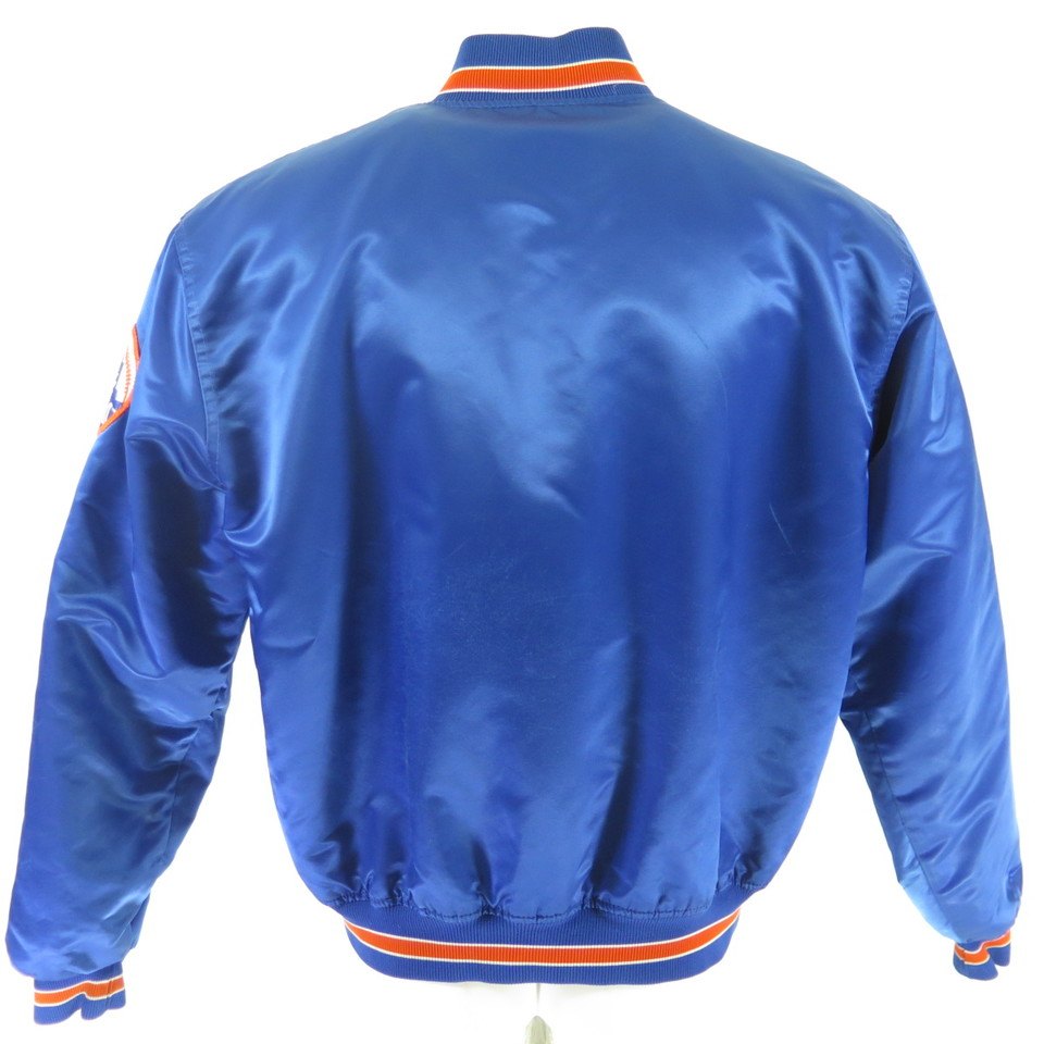 Vintage 80s New York Mets Starter Jacket Mens XL Satin MLB Baseball USA ...