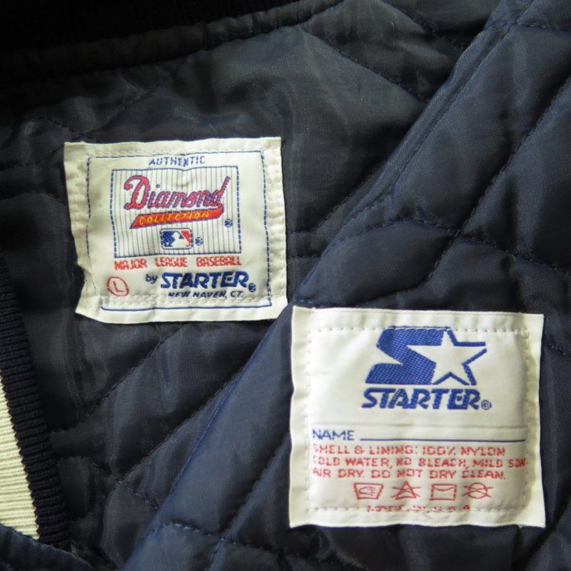 Vintage 80s New York Yankees Starter Jacket Mens L MLB Baseball Satin ...