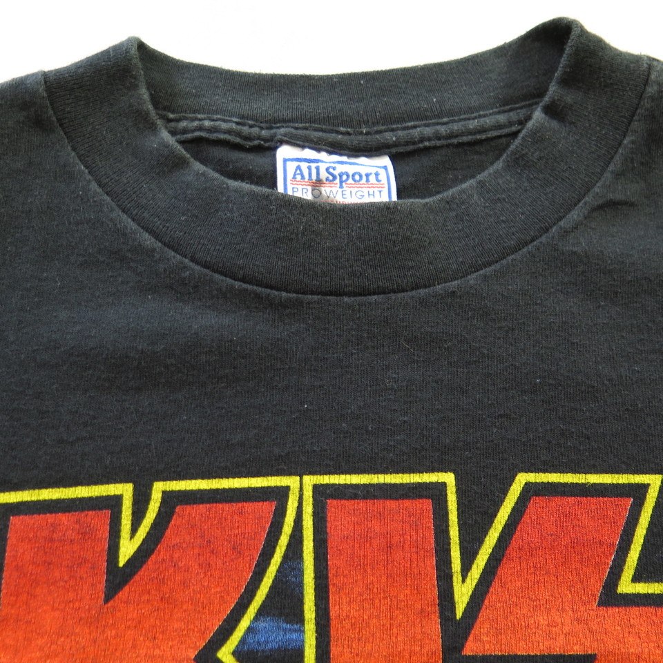 Vintage 90s KISS Band T-Shirt XL Deadstock 20 Years of Destruction Allsport  USA | The Clothing Vault
