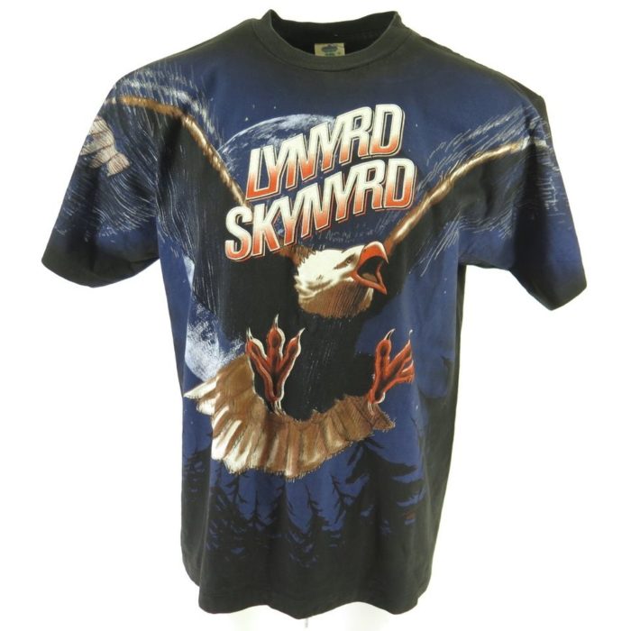90s-Lynyrd-Skynyrd-tour-t-shirt-free-bird-H85U-1