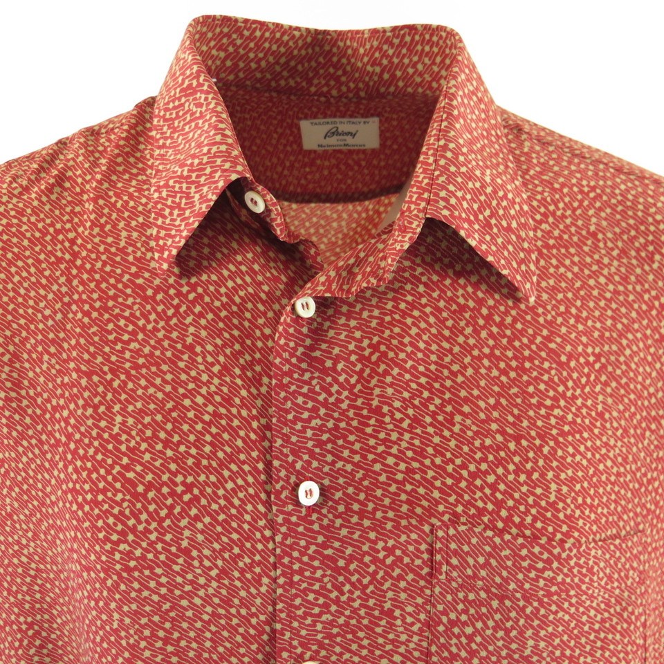 Brioni-red-tan-silk-shirt-italian-mens-H91D-2