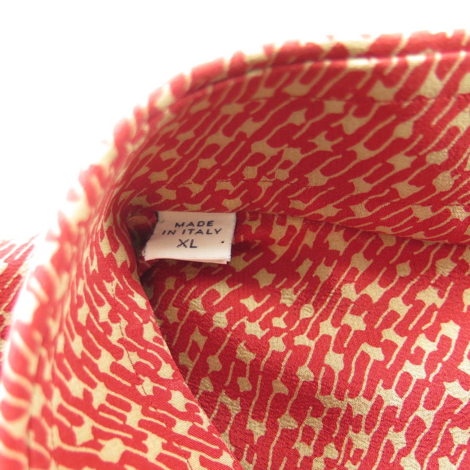 Brioni-red-tan-silk-shirt-italian-mens-H91D-7