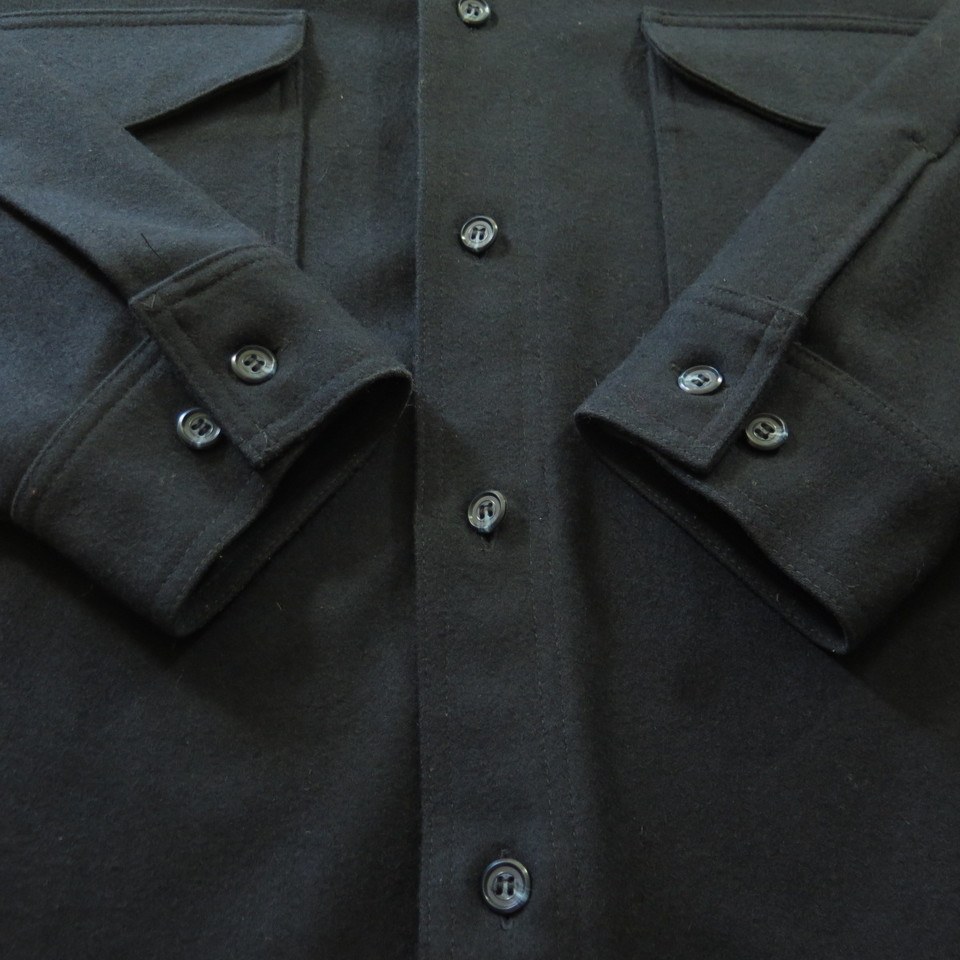 CC Filson Jac-Shirt Jacket Mens 44 New Virgin Wool Navy Blue USA Made ...