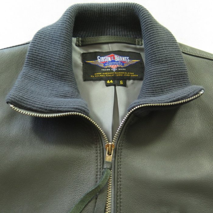 Flight-pilot-jacket-gibson-and-barnes-goatskin-leather-H81G-7
